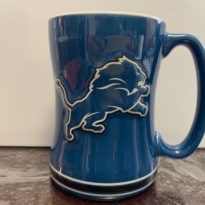NFL Detroit Lions Blue Coffee Cup Mug